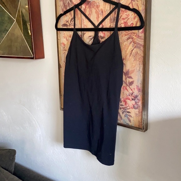 NIKE BLACK STRETCH YOGA GYM WORKOUT TANK TOP S - Picture 10 of 10